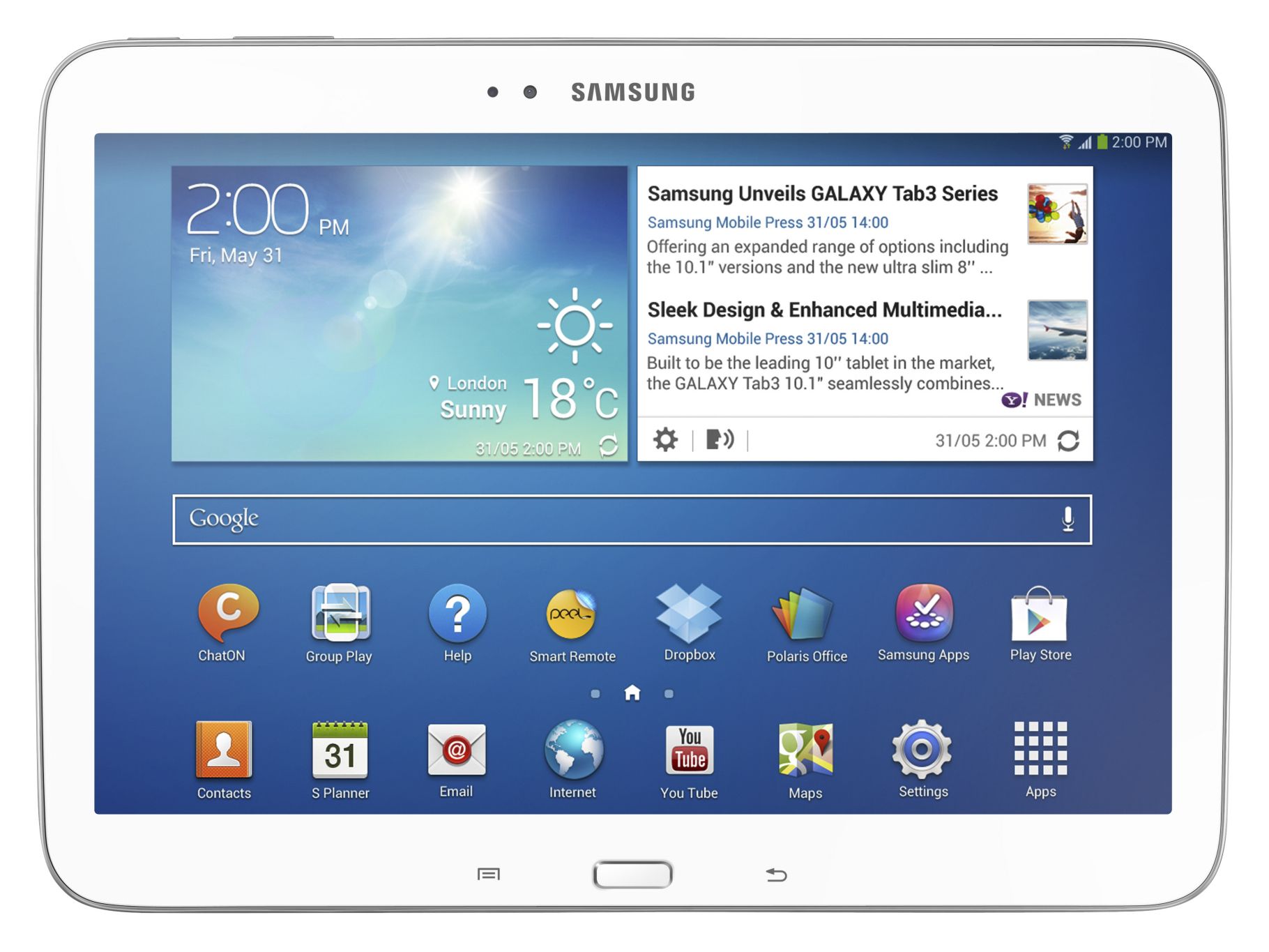 Samsung Galaxy Tab 3 10.1 P5200 Wi-Fi + 3G