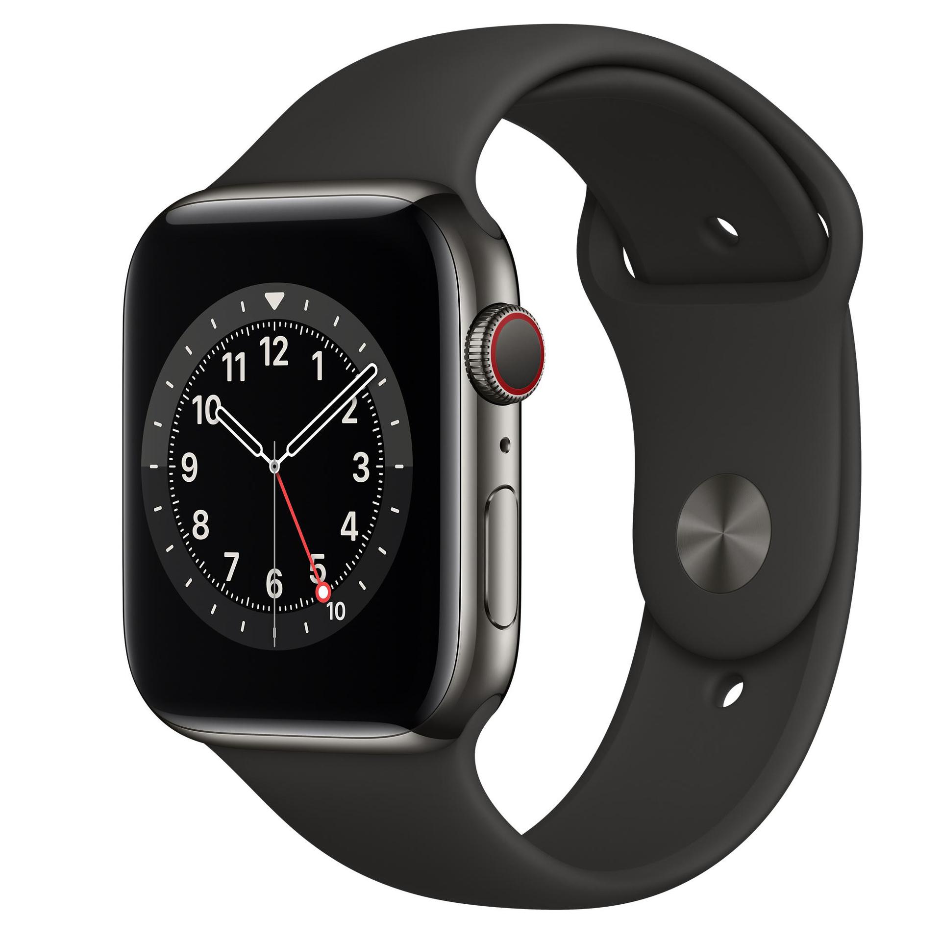 Watch Series 6 40mm GPS + Cellular Graphite Grey Aluminium