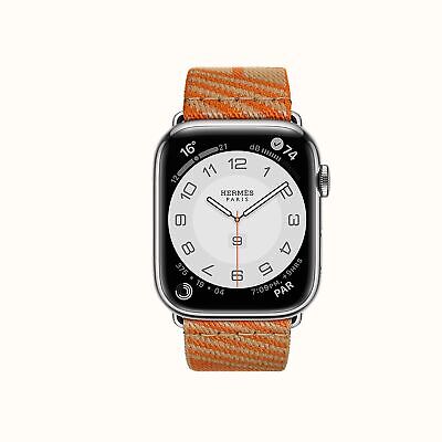 Apple Watch Hermes Series 7 Stainless Steel 45mm GPS + Cellular